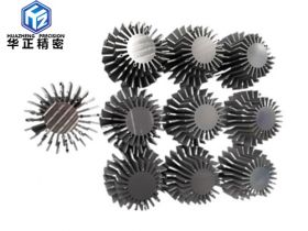 LED heat sink processing
