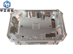 Communication aluminum alloy body processing