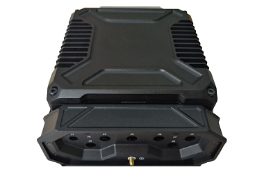 通讯腔体铝合金喷砂氧化黑色样品展示